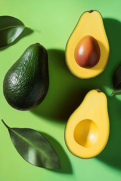 Frische grüne Avocados ii von Studio BB