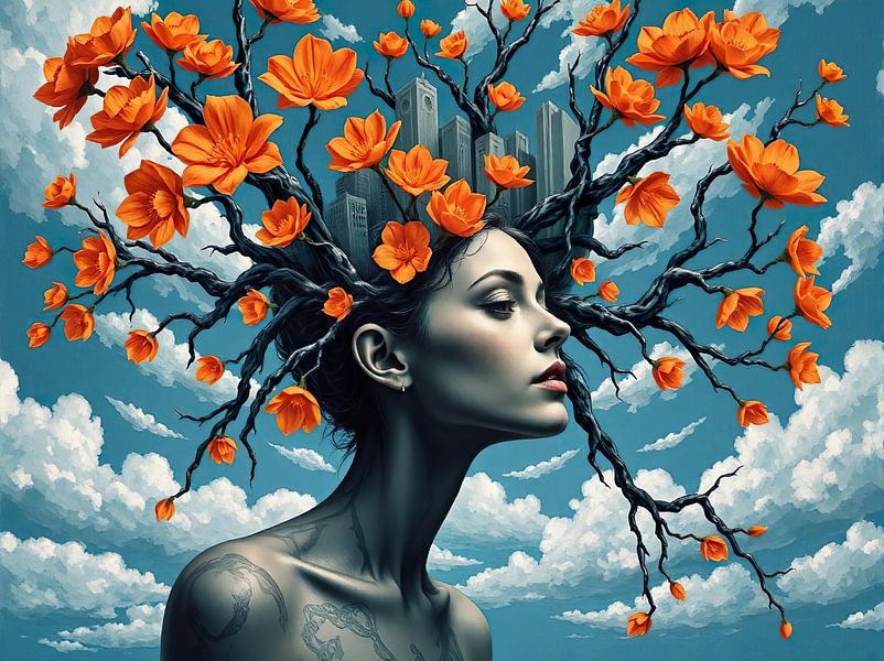 La nature en harmonie avec la ville par Retrotimes