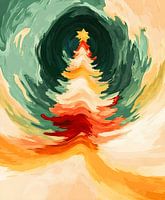 Kleurrijke Kerstboom