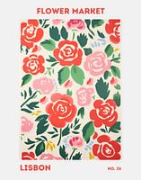 Blumenmarkt Lissabon