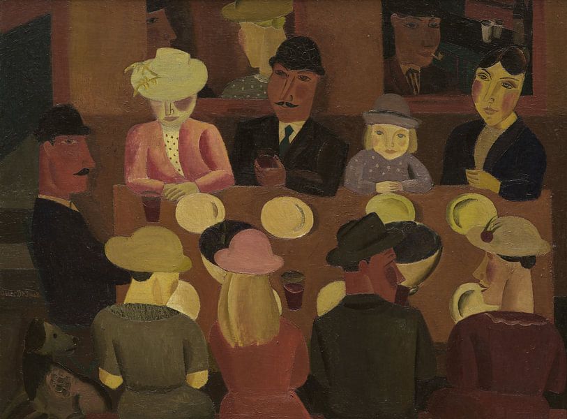 Les mangeurs de moules, Gust de Smet (1923) par Atelier Liesjes