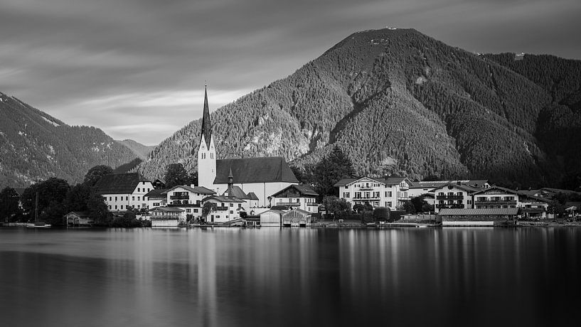 Rottach-Egern en noir et blanc par Henk Meijer Photography