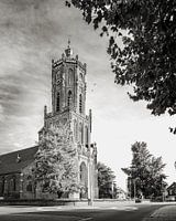 Tour d'Elst en noir et blanc