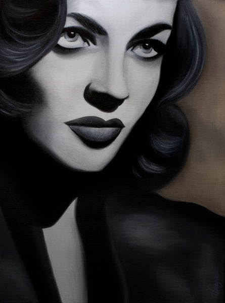 Lauren Bacall by anja verbruggen