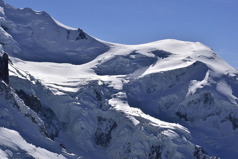 Mont-Blanc-Massiv an einem sonnigen Tag von Luci Boreali
