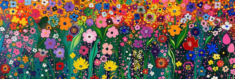 Ein Meer von Blumen von Whale & Sons