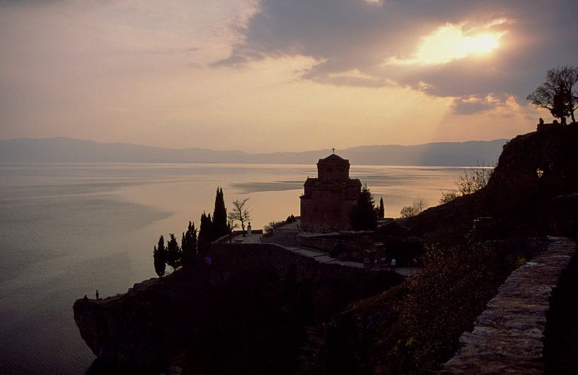 Ohrid Macédoine Sveti Jovan Bogoslov Kaneo par Richard Wareham
