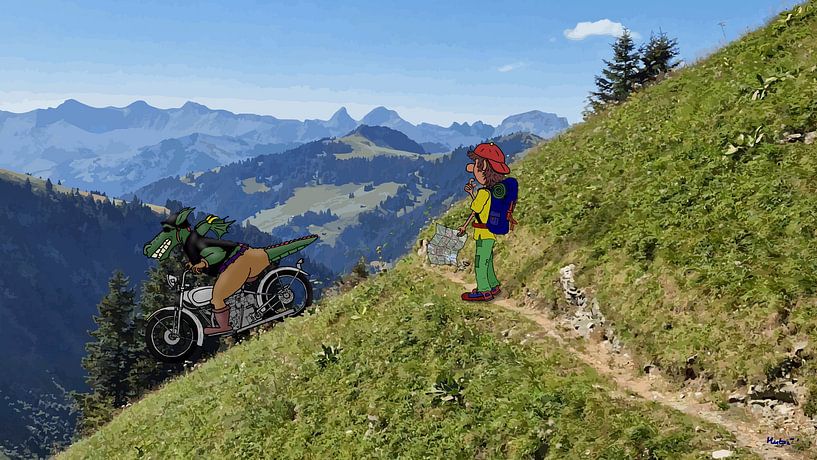 An untold encounter by HEUBEERE Cartoons