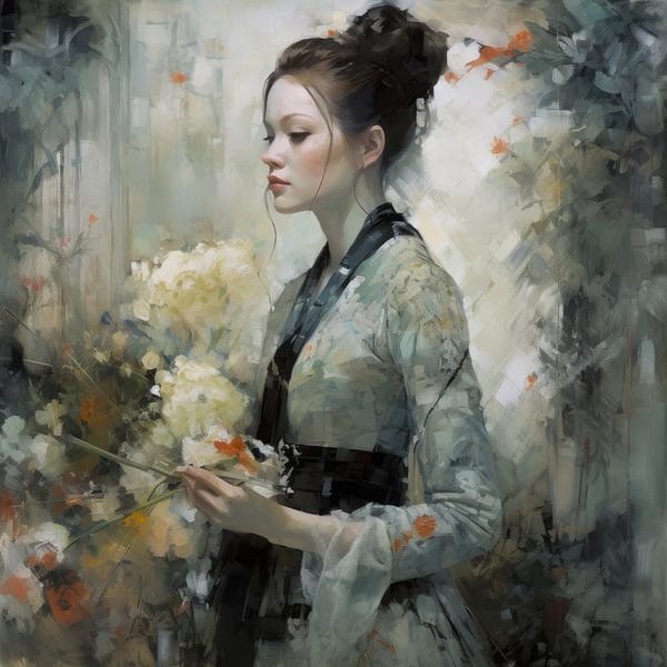 Klassisches Porträt &quot;Romanze&quot; von Studio Allee