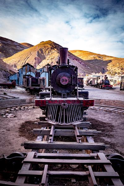 Locomotive Pulacayo C by Joke de Jager