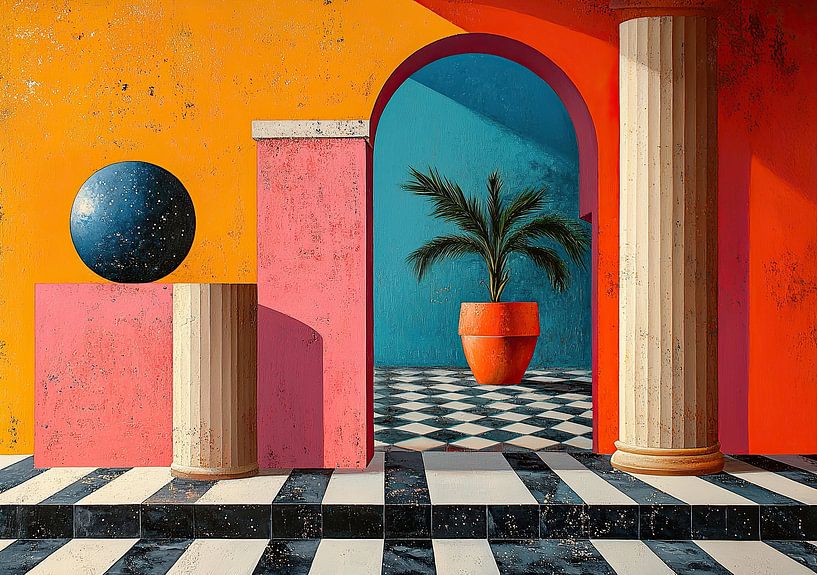 Surréalisme Architecture Design Géométrie par Niklas Maximilian