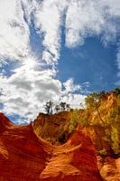De Oker kliffen van Roussillon.