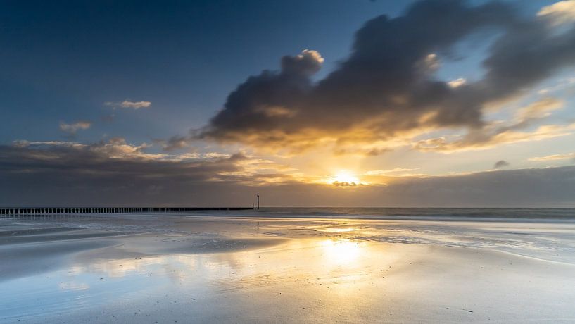 Côte zélandaise près de Westkappelle par Henri van Avezaath