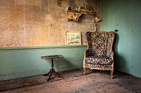 Lieu abandonné dans une ancienne ferme