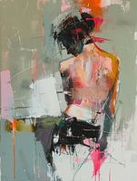 Portrait figuratif, moderne et abstrait