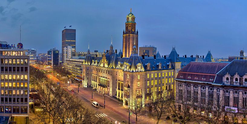 Rathaus Rotterdam von Bob de Bruin
