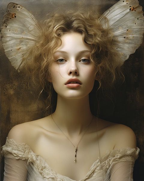 Porträt &quot;Zart und weich&quot; von Carla Van Iersel