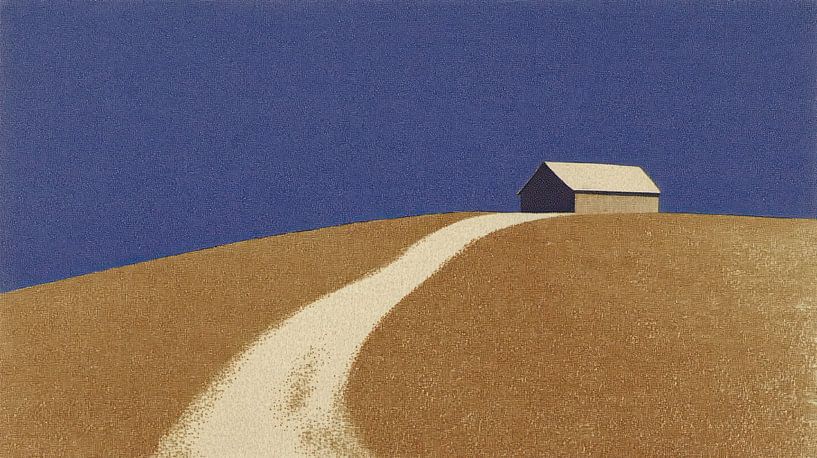 Road to the house by Franka Poulain