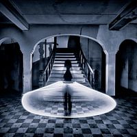 Mode-Lichtmalerei in Waeghuys Epe