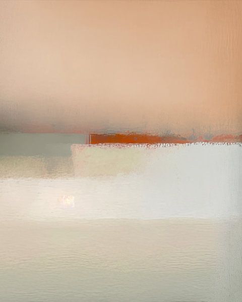 Abstraktes Wabi-Sabi in Pastell von Studio Allee