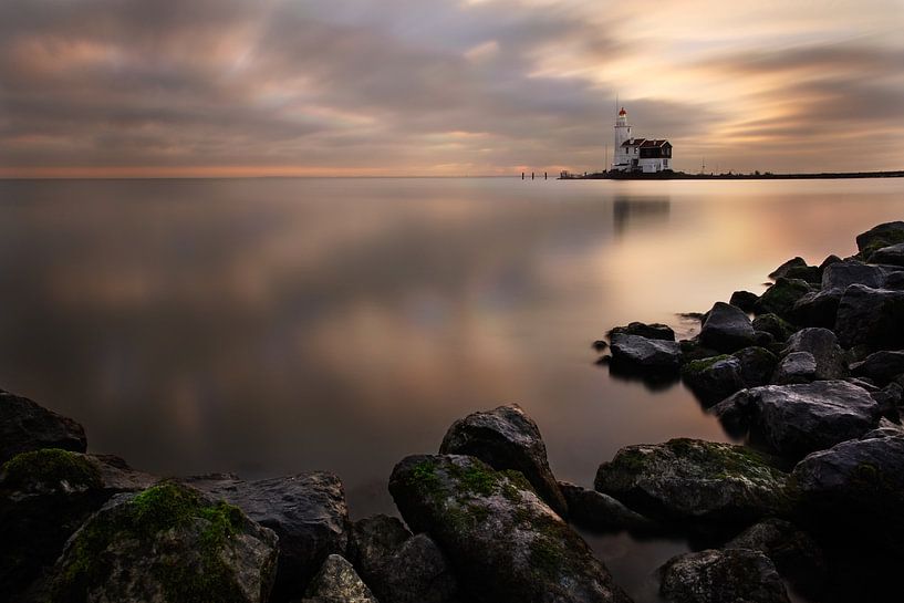 Horse of Marken at sunrise by Mark Leeman