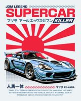 La Mazda RX-7, tueuse de supercars