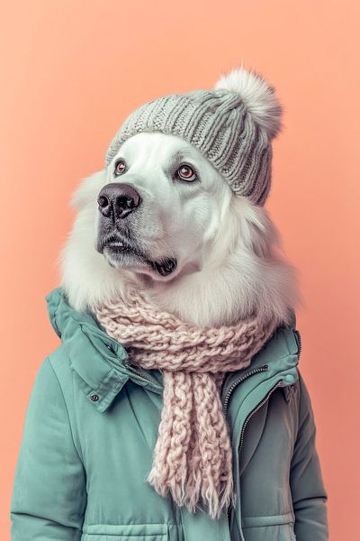 Great Pyrenees von Poster Art Shop
