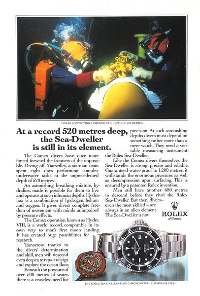 ROLEX ADVERTISING '89 by Jaap Ros