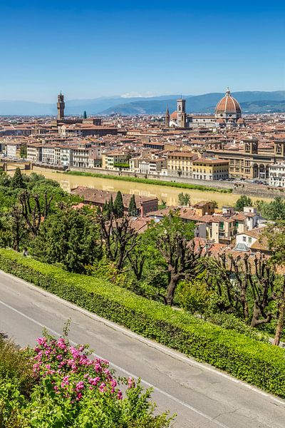FLORENZ Aussicht vom Piazzale Michelangelo von Melanie Viola