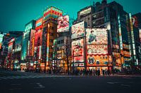 Des panneaux d'affichage colorés à Akihabara
