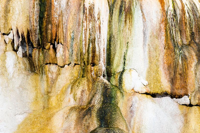 Rock Structures Yellowstone by Sjaak den Breeje
