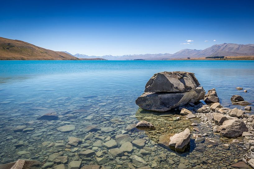 Lake Tekapo on New Zealand&#039;s South Island by Troy Wegman