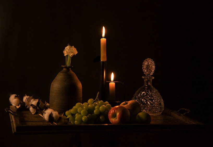 Still life Rembrandt. by Wouter Van der Zwan