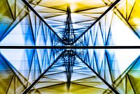 High voltage mast (rectangular)