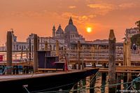 Coucher de soleil à Venise