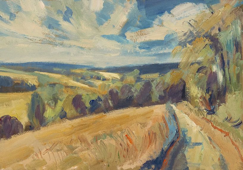 Feldweg von Nop Briex