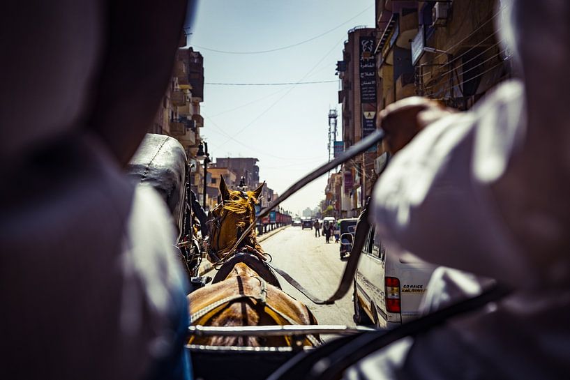 Egyptian Street Pictures: A Dive into the Daily Life of Edfu and Aswan by FotoDennis.com | Werk op de Muur