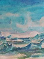 Luftblasen im Himmel