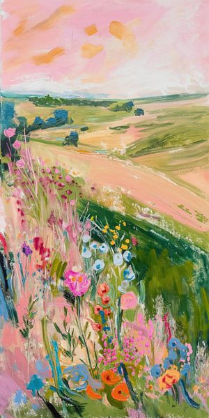 Evening Glow Across The Field by Whale & Sons