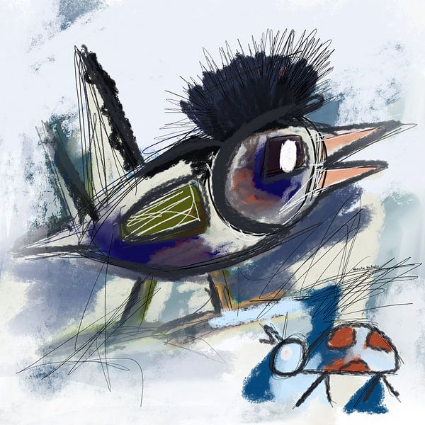 Freiheit eines Vogels von Nicole Habets