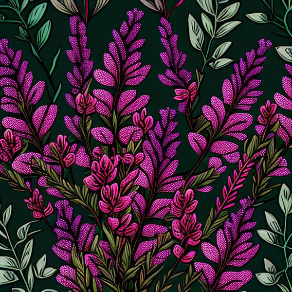 Midnight bloom by Vythryd Arts