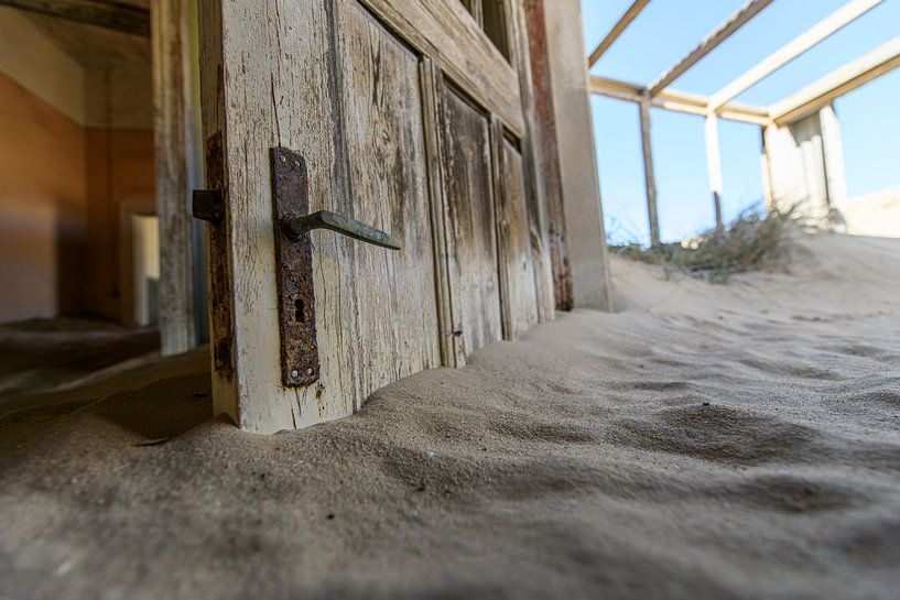 The desert takes back what is hers by Marco Verstraaten