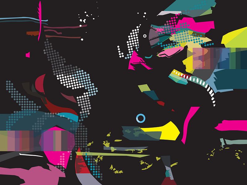 Colourful bird by Sabine Kraftmeier