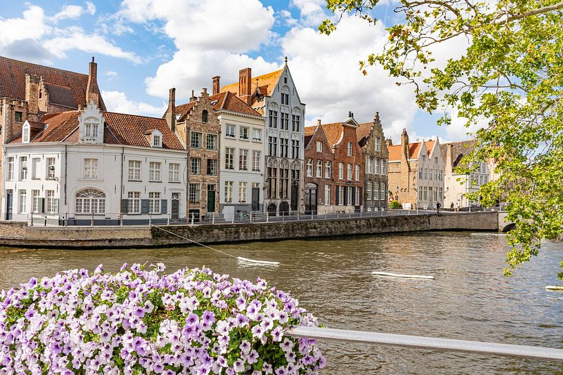 Canal in Bruges by Martine Moens