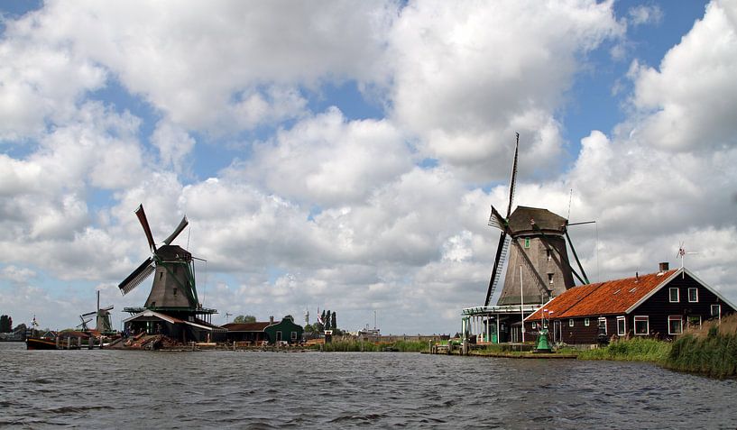 Zaanse Schans in Holland von Menno Schaefer