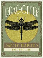 Allumettes de sécurité Libellule Made in Holland