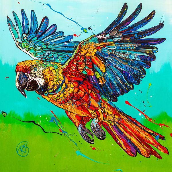 Tanz in der Luft von Happy Paintings / Renata Rolefes