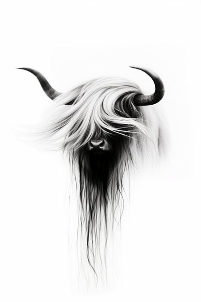 Expressive Beauty: The Scottish Highlander by Karina Brouwer