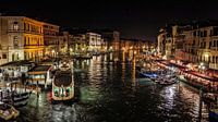 Canal grande Venedig @ Nacht