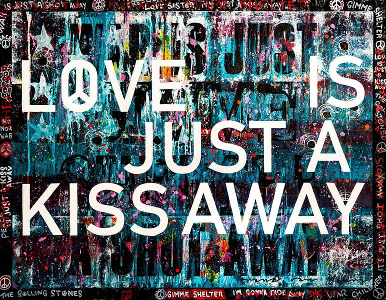 Liebe ist nur einen Kuss entfernt von Frank van Meurs